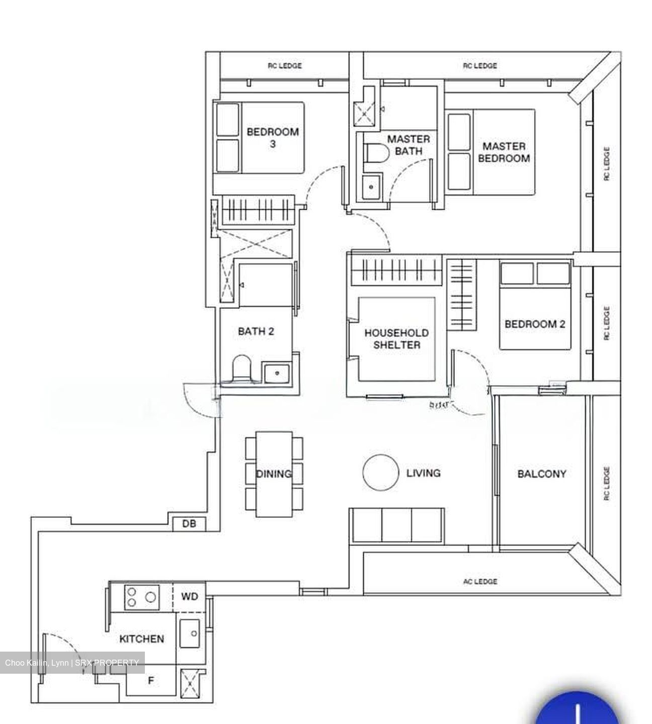 The Reserve Residences (D21), Apartment #555616341